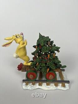 Disney Winnie The Pooh & Friends Christmas Holiday Train Set Danbury Mint