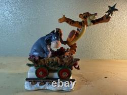 Disney Winnie The Pooh & Friends Christmas Holiday Train Set Danbury Mint