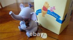 Disney Winnie The Pooh & Friends HEFFALUMP & ROO Hugging Porcelain Statue Figure