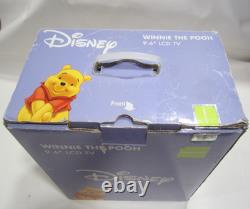 Disney Winnie The Pooh Hannspree 9.6 LCD Tv 2005 Original Box Paperwork Remote