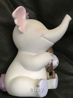 Disney Winnie The Pooh Heffalump And Roo Hugging Porcelain Figure