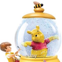 Disney Winnie The Pooh Musical Anniversary Glitter Globe by Bradford Exchange