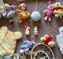 Disney Winnie The Pooh Nursery Set Complete With Additional Items