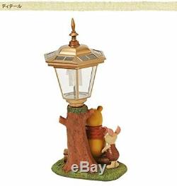 Disney Winnie The Pooh & Piglet Figure SolarLight Setocraft Garden Ornament Lamp