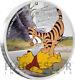 Disney Winnie The Pooh Series Pooh & Tigger 1 Oz. Silver Coin Ogp Coa