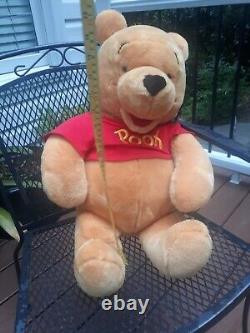 Disney Winnie The Pooh Vintage LARGE JUMBO 27 inch Plush Stuffed Bear