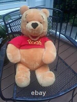 Disney Winnie The Pooh Vintage LARGE JUMBO 27 inch Plush Stuffed Bear