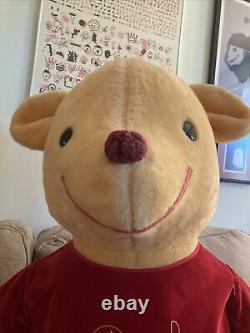 Disney Winnie The Pooh Vintage LARGE JUMBO 32 inch Plush Stuffed Bear Huge