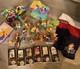Disney Winnie The Pooh Vintage Lot (figures, Suit, Jewelry Box, & Sealed Coins)