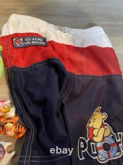 Disney Winnie The Pooh Vintage Lot (figures, Suit, Jewelry Box, & Sealed Coins)
