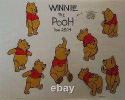 Disney Winnie the Pooh 8 Image Model Cel