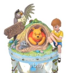Disney Winnie the Pooh And The Honey Tree 55th Anniversary Snow Globe