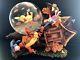 Disney Winnie The Pooh Blustery Day Snowglobe Music Box Collectiable