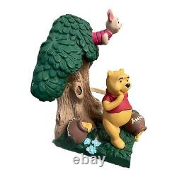 Disney Winnie the Pooh Bookends Tigger Piglet Tree Honey Pot Spring Time Nursery