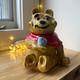 Disney Winnie The Pooh Ceramic Cookie Jar With Removable Lid. Hand Crafted