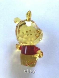 Disney Winnie the Pooh Crystal figure Ornament SWAROVSKI Rare NM