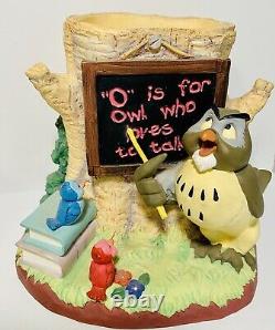 Disney Winnie the Pooh Desk Set of 8 Pooh Tigger Piglet Owl Eeyore Rabbit Rare