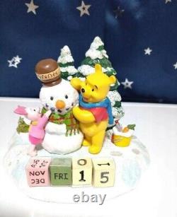 Disney Winnie the Pooh Figure Calendar Rare