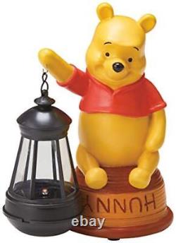 Disney Winnie the Pooh Figure Garden Solar Light Seto Craft JPN