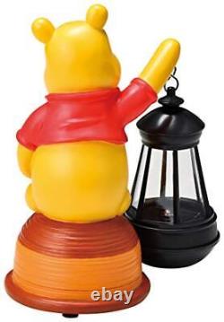 Disney Winnie the Pooh Figure Garden Solar Light Seto Craft JPN