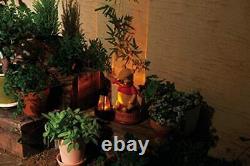 Disney Winnie the Pooh Figure Garden Solar Light Seto Craft JPN