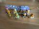 Disney Winnie The Pooh Figure Peek-a-pooh Series Charm Rare Frog Lot Set Eeyore