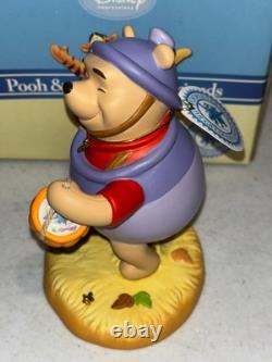 Disney Winnie the Pooh & Friends Happy Halloween Statue 4013958 RARE