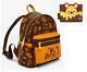 Disney Winnie The Pooh & Friends Loungefly Autumn Backpack Bag & Card Holder New