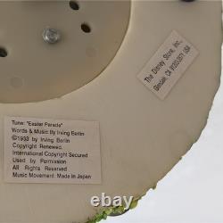 Disney Winnie the Pooh & Friends Musical Snow Globe Easter Parade Egg Hunt Works