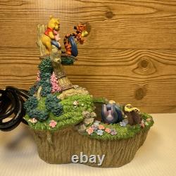 Disney Winnie the Pooh & Friends Tabletop Water Fountain Working