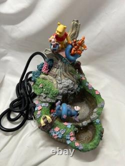 Disney Winnie the Pooh & Friends Tabletop Water Fountain Working Tested
