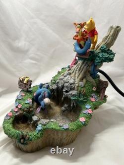 Disney Winnie the Pooh & Friends Tabletop Water Fountain Working Tested