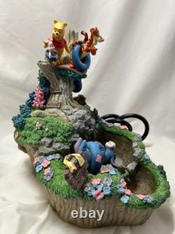 Disney Winnie the Pooh & Friends Tabletop Water Fountain Working Tested