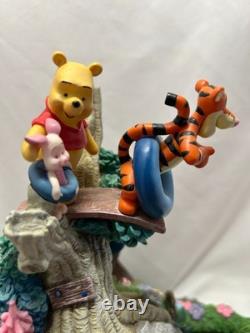Disney Winnie the Pooh & Friends Tabletop Water Fountain Working Tested