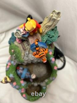 Disney Winnie the Pooh & Friends Tabletop Water Fountain Working Tested