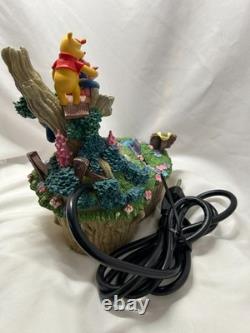 Disney Winnie the Pooh & Friends Tabletop Water Fountain Working Tested