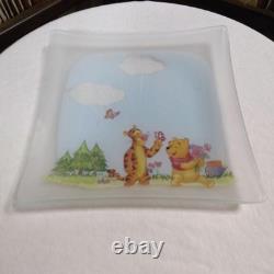 Disney Winnie the Pooh Glass Plate size L1/size S5 set Winnie the Pooh Winnie