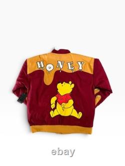 Disney Winnie the Pooh Honey Racing Jacket Size L Disney Winnie the Pooh Honey Racing Jacket Size L