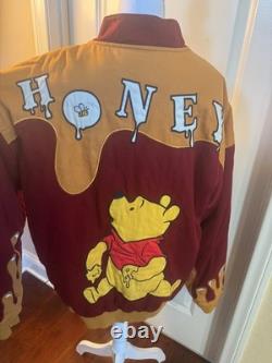 Disney Winnie the Pooh Honey Racing Jacket Size X-Large