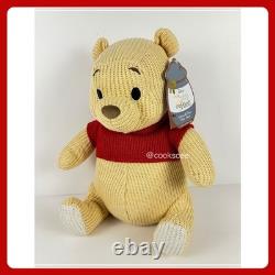 Disney Winnie the Pooh Knit Plush Limited Edition 7500 Collectible Bear NWT