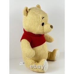 Disney Winnie the Pooh Knit Plush Limited Edition 7500 Collectible Bear NWT
