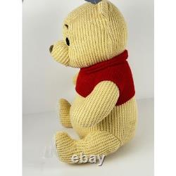 Disney Winnie the Pooh Knit Plush Limited Edition 7500 Collectible Bear NWT