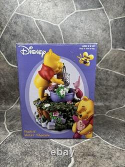 Disney Winnie the Pooh Musical Water Fountain Pooh & Piglet Rare NEW