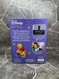 Disney Winnie the Pooh Musical Water Fountain Pooh & Piglet Rare NEW