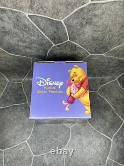 Disney Winnie the Pooh Musical Water Fountain Pooh & Piglet Rare NEW