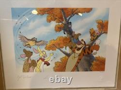Disney Winnie the Pooh My Very Own Family Framed Tigger Giclee LE 71/300 Signed