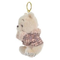 Disney Winnie the Pooh Plush Keychain Stuffed Toy Disney Store Japan Set of 5