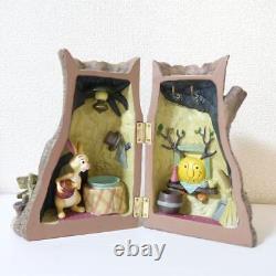 Disney Winnie the Pooh Rabbit House Key Chain Hook Box Rare figurine KATO KOGEI