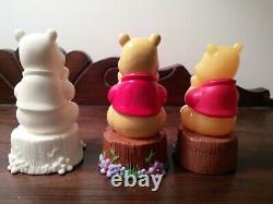Disney Winnie the Pooh Resin Prototype Figurines Set of 3