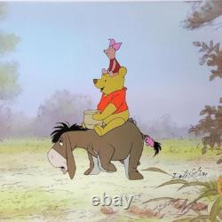 Disney Winnie the Pooh Sericel, Dale Oliver Hand-Signed Limited Edition